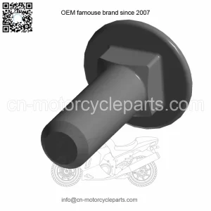 Carriage Bolt, M8 x 1.25 x 25, ZOD, Part 7518920
