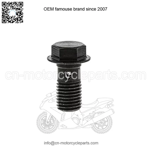 Polaris Ranger Banjo Bolt, 10 mm x 1.25-6G,  OEM Part 1910958, Qty 1 - Image 2
