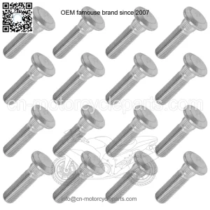 Wheel Hub Bolt For John Deere RSX850 RSX860 XUV550 XUV560 XUV590 (QTY 16)