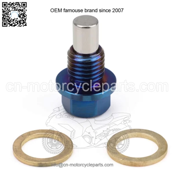 Titanium alloy oil pan screw M12*1.5