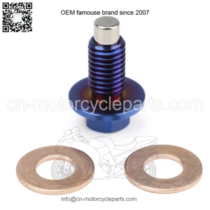 Titanium alloy oil pan screw M12*1.75
