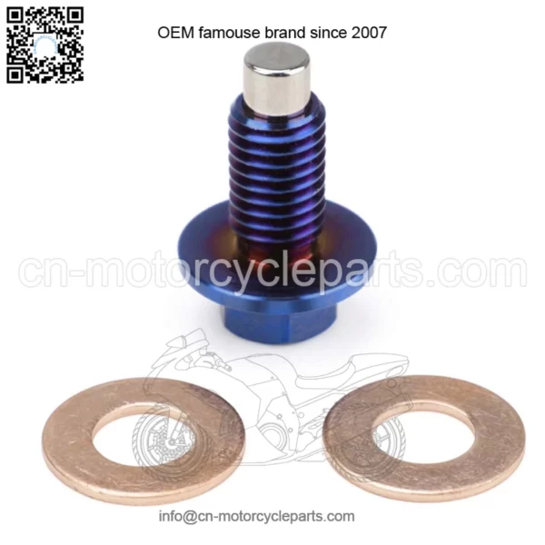 Titanium alloy oil pan screw M12*1.75