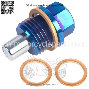 Titanium alloy oil pan screw M16*1.5
