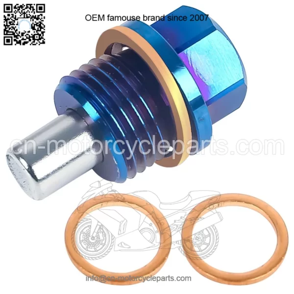 Titanium alloy oil pan screw M16*1.5