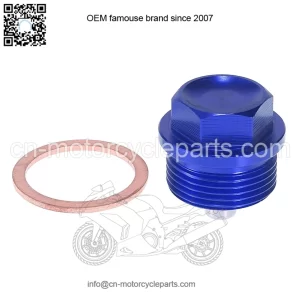 Titanium alloy oil pan screw M24*1.5