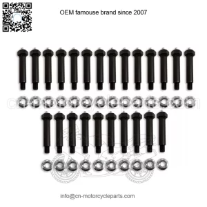 Greaseable Spring Steel Plate Bolts 3" 24 Pack