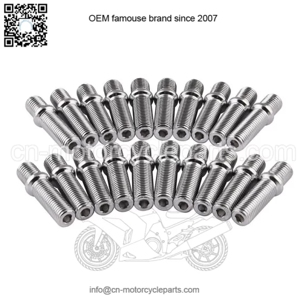 Short 50mm reverse bolt M12*1.5-M12*1.5
