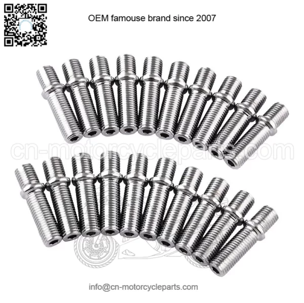 Short 50mm reverse bolt M12*1.5-M12*1.5 - Image 2