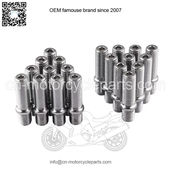 Short 50mm reverse bolt M12*1.5-M12*1.5 - Image 3