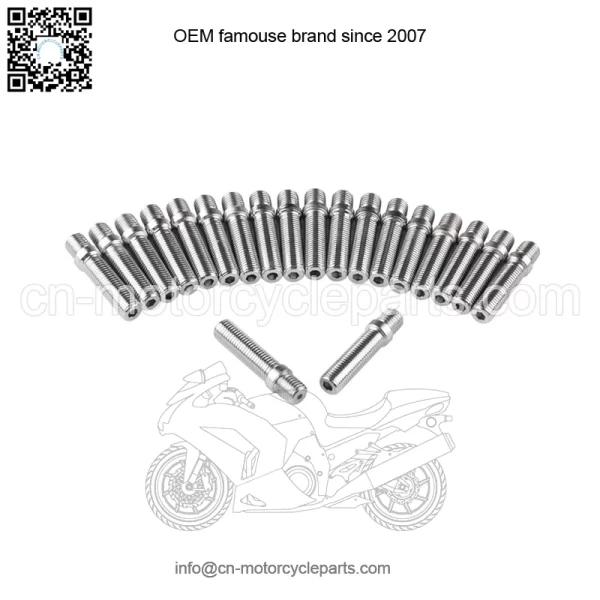 Short 50mm reverse bolt M12*1.25-M12*1.5