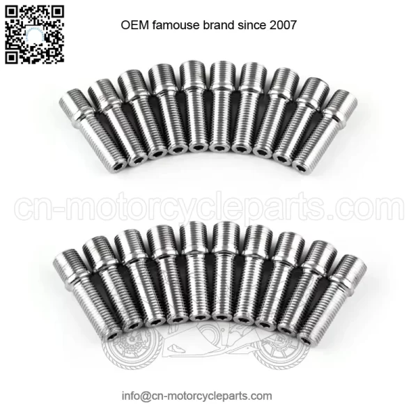 Short 50mm reverse bolt M14*1.5-M12*1.5 - Image 3