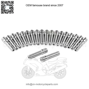 Long 58mm reverse bolt M12*1.25-M12*1.5