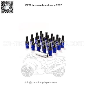 6061 aluminum cover (33mm) cone-mouth German bolt 28mm M12*1.25
