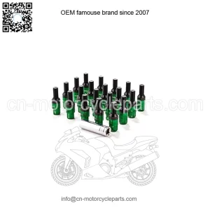 6061 aluminum cover (33mm) cone-mouth German bolt 28mm M14*1.25