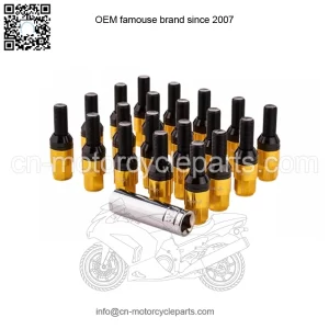 6061 aluminum cover (33mm) ball-mouth German bolt 28mm M14*1.5