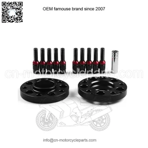 BMW 5*120 72.56mm flange 15mm 2PCS with M12*1.5 cone bolt
