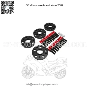 BMW 5*120 72.56mm flange 15mm 4PCS with M12*1.5 cone bolt