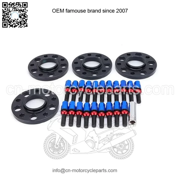 BMW 5*120 72.56mm flange 20mm 4PCS With M12*1.5 cone bolts - Image 4