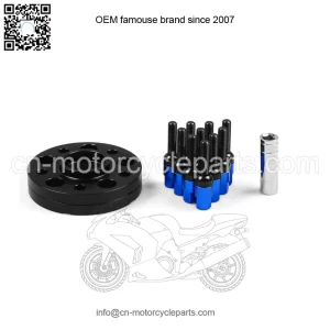 Benz 66.6mm 5*112 flange M12*1.5 20mm 2PCS With M12*1.5 ball bolt