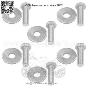 Hex Bolt Screw with Washer For 1/2-20 x 1 1/2 Grade 8 Fine Thtaad Zinc Plated