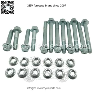 SPECBOLT ATV FRONT SUSPENSION BOLT KIT FOR HONDA TRX450R TRX450ER SHOCK & A-ARMS