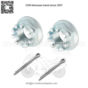 Axle Nut W/Pin For Honda Foreman 450 TRX450 FE/FM TRX450S TRX450ES 4x4 1998-2004
