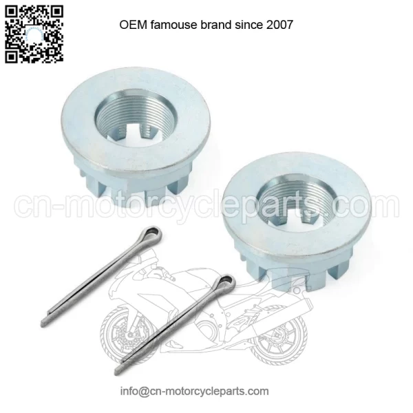 Axle Nut W/Pin For Honda Foreman 450 TRX450 FE/FM TRX450S TRX450ES 4x4 1998-2004 - Image 2