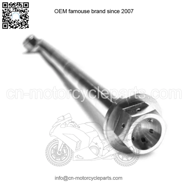 Honda TRX450r Titanium Pivot Bolt and Nut TRX 450R - Image 2