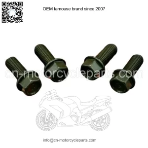 4 X NEW Footpeg Peg Bolts Yamaha Banshee YFZ450 Raptor 660 Warrior Blaster