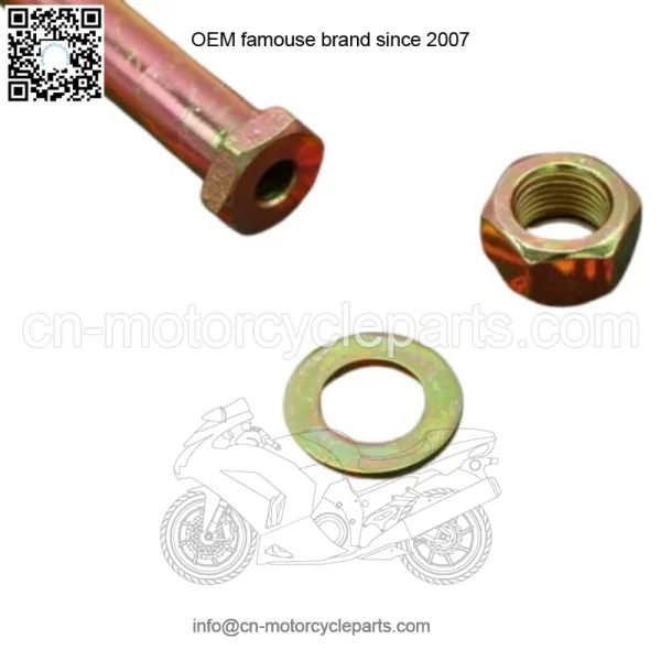 NEW swingarm pivot BOLT + NUT Yamaha Raptor 660 (2001-2005) YFZ 450 (2004-2009) - Image 3