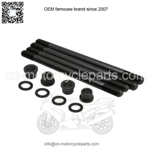 Yamaha YFZ450 YFZ 450 Stronger Heavy Duty Cylinder Head Studs Bolts