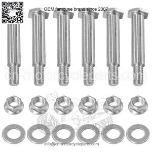 2108765SM 2108765 Deck Wheel Bolt for Briggs & Stratton Ferris Murray / 714760SM