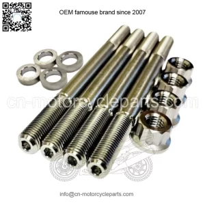 YFZ450R YFZ 450R Head Studs Stud Kit Titanium After Market Stronger Upgrade