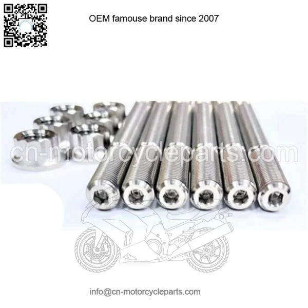 YFZ450R YFZ 450R Head Studs Stud Kit Titanium After Market Stronger Upgrade - Image 3