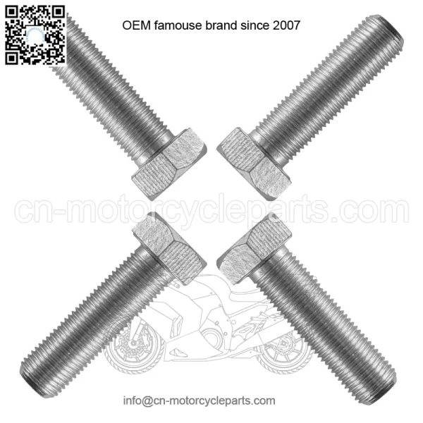 Polaris Scrambler 500 4X4 1997-2012 / 2X4 2001-2002 Rear Wheel Hub Bolts (4) - Image 5