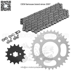 Drive Chain & Sprockets For Honda Grom 125 MSX125 2014-2020 420 Pitch 122 Links