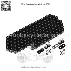 O-Ring Drive Chain for Honda TRX450R 2004 2005 2006 2007 2008 Black (For: Honda)