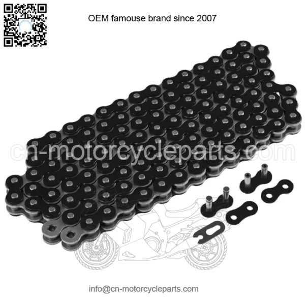 Black Drive Chain And Sprockets Kit for Honda TRX450R Sportrax 450 2X4 2004 05 (For: Honda) - Image 5
