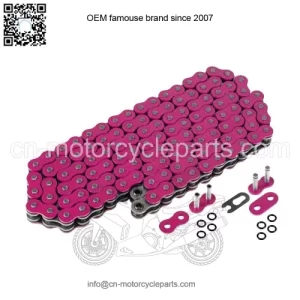 Pink O-Ring Drive Chain for Honda TRX450R 2004 2005 2006 2007 2008 (For: Honda)