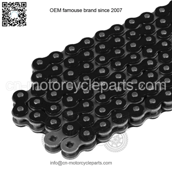 Black Drive Chain for Honda TRX450ER Electric Start 2006-2014 (For: Honda) - Image 3