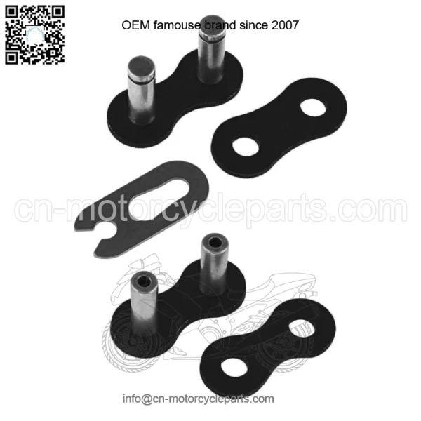 Black Drive Chain for Honda TRX450ER Electric Start 2006-2014 (For: Honda) - Image 5