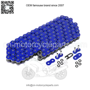 O-Ring Blue Drive Chain for Yamaha Raptor 700 YFM700R Se 2006-2013 (For: Yamaha Raptor 700)