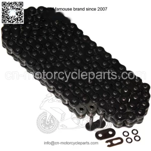 O-Ring Drive Chain for Yamaha Raptor 700 YFM700R Se 2006-2013 Black (For: Yamaha Raptor 700)
