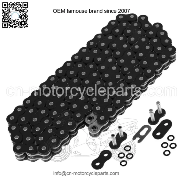 Black O-Ring Drive Chain & Sprockets Kit for Yamaha Blaster 200 YFS200 1988-06 (For: Yamaha YFS200) - Image 4