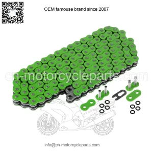 O-Ring Drive Chain for Yamaha Blaster 200 YFS200 1997-2006 Green (For: Yamaha YFS200)