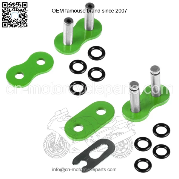 O-Ring Drive Chain for Yamaha Blaster 200 YFS200 1997-2006 Green (For: Yamaha YFS200) - Image 4