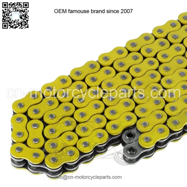 Polaris Scrambler 500 4X4 1997-2012 Yellow O-Ring Drive Chain - Image 3