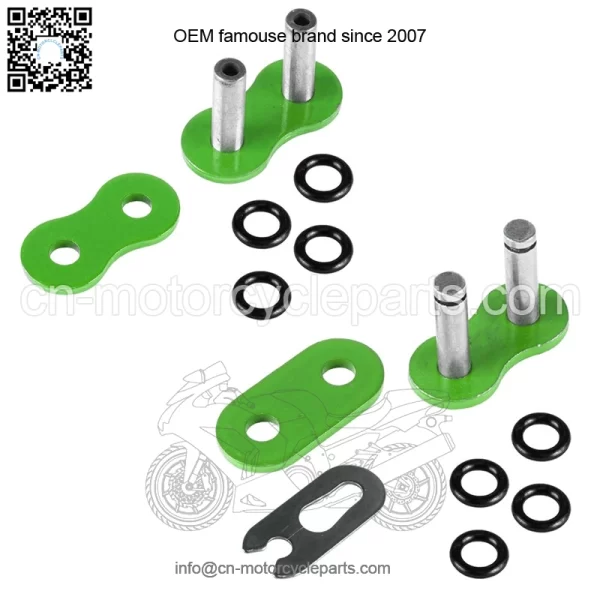 Polaris Scrambler 500 4X4 1997-2012 Green O-Ring Drive Chain - Image 5