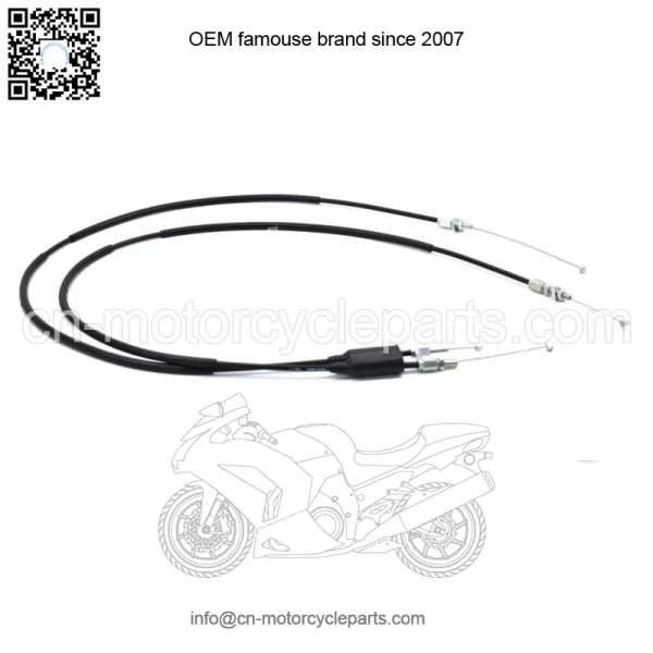Throttle Cable CRF450R 14-15 OEM Honda Push Pull Set 17910-MEN-A81 #B299 (For: Honda)