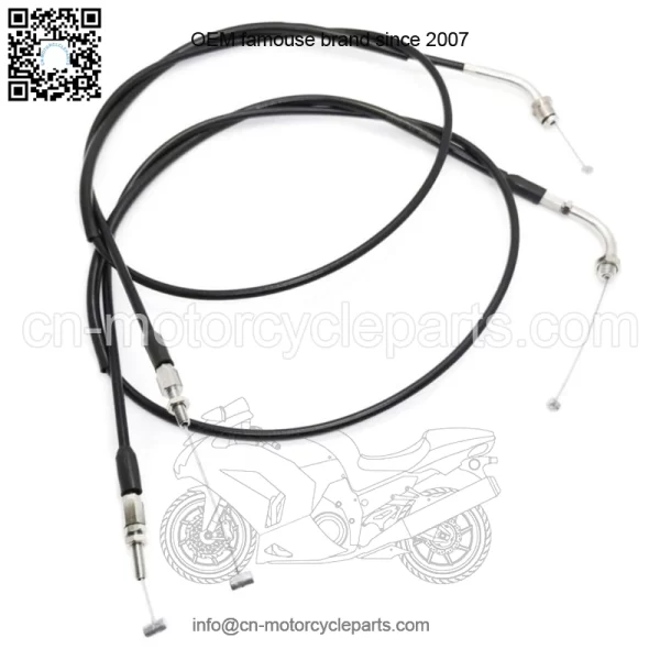 Throttle Push & Pull Cable Set For Honda Magna 700 VF700C 1984-1987 (For: Honda)